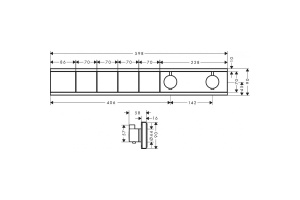 15382000 HG RainSelect термостатический смеситель для душа - 2
