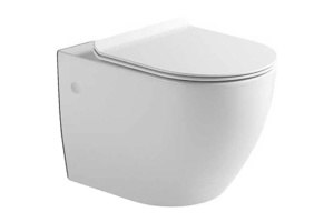 Подвесной унитаз Vincea Globo белый с сиденьем микролифт