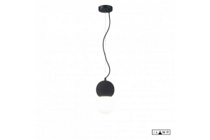 Подвесной светильник iLamp Foxtrot 10694P/1-D100 BK-WH