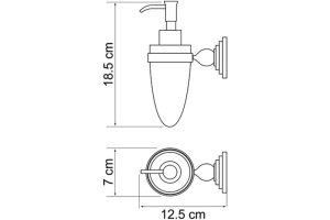Дозатор Wasserkraft Ammer K-7099 - 3