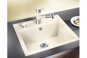 Смеситель для кухонной мойки Blanco Tivo бежевый, хром (517614) - 2