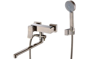 Смеситель Wasserkraft Exter 1602L универсальный, светлая бронза