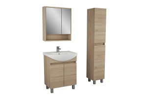 Тумба под раковину Owl 1975 Eland 65 дуб сонома (OW29.20.12) - 3