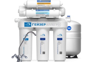 Система обратного осмоса Гейзер Аллегро М 20037 металлический бак