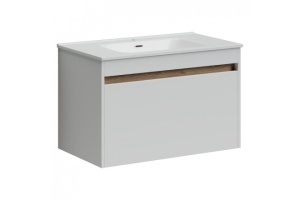 Тумба под раковину Sancos Smart 80 белый, глянцевый (SM80W)