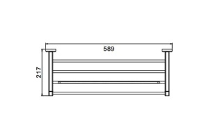 Полка для полотенец Gappo G38 G3824 - 2