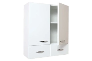 Шкаф Onika Кредо 60 с двумя ящиками, белый (306004)