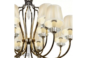 Подвесная люстра iLamp Charm P2508-8+4 nic - 2