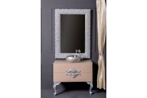 Ножки для тумбы Boheme Armadi Art NeoArt 35 серебро - 3