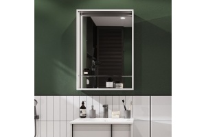 Зеркало Aquaton Ривьера 60 с подсветкой белый - 3