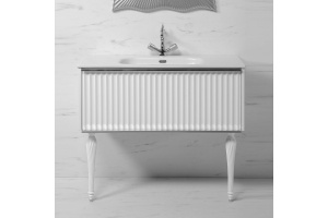 Тумба под раковину Boheme Armadi Art Vallessi Avantgarde 80 белый - хром