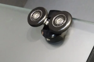 Душевой уголок Royal Bath ВК 100х100 с поддоном профиль черный стекло матовое - 3