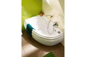 Акриловая ванна Cersanit Joanna 160 L ультра белый - 3