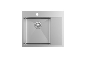 Мойка нержавеющая сталь, сатин, чаша слева