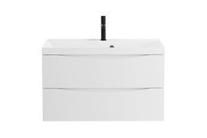 Тумба с раковиной Belbagno Marino 80 белый матовый