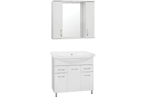 Зеркало-шкаф Style Line Панда 90 см (ЛС-00000133) - 3