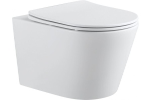Унитаз подвесной Aquanet Atago 2.0 W rimless