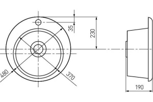 Мойка кухонная AQUATON Иверия графит - 3