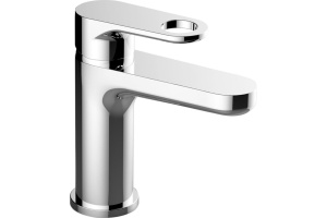 Смеситель одноручный (35мм) для умывальника монолитный, хром RS33-11U