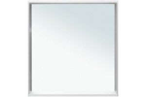 Зеркало Allen Brau Reality 70 с подсветкой серебро матовый - 2