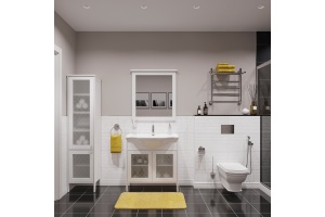 Тумба с раковиной STWORKI Хельсингборг 85 белая - 2