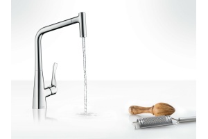 Смеситель Hansgrohe Metris 14820000 для кухонной мойки - 3