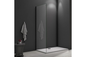 Боковая стенка Good Door Galaxy SP-90-C-B профиль черный