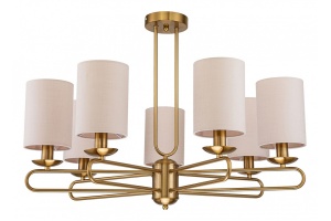 Люстра на штанге Escada Eclipse 10166/7PL Brass