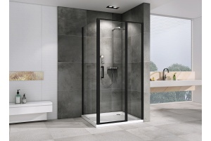 Душевой уголок Abber Sonnenstrand 100х70 черный, матовый (AG04100BS-S70B) - 2