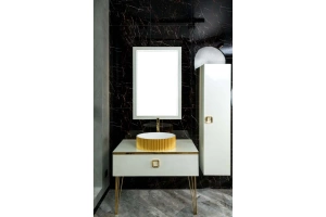 Тумба под раковину Armadi Art Lucido 100 белый - 3