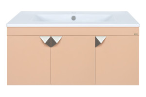 Тумба под раковину Misty Сахара 90 бежевая