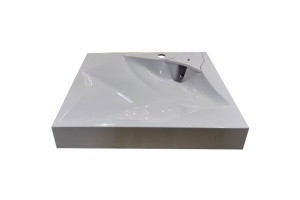 Раковина Stella Polar Элиза 60 на стиральную машину белый - 2