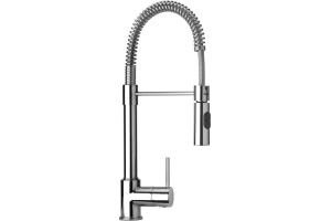 Смеситель для кухни Paini Cox 78CR557PEKM с гибким изливом