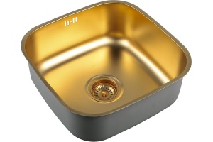 Мойка кухонная Zorg Inox Pvd SZR-4040 bronze