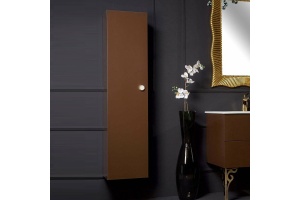 Шкаф - пенал Armadi Art NeoArt 35 подвесной темно - коричневый - 2