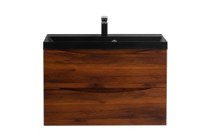 Тумба с раковиной Belbagno Marino 80 темное дерево - 2
