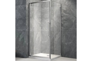 Душевой уголок Veconi Rovigo RV-033 90х100 профиль хром (RV033-90100-01-C7)
