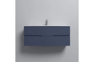 EB1890RU-G98 Nona  Мебель с интегрированными ручками, глянцевый темно-синий, 120 см, 2 ящика - 3