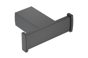 Крючок двойной Timo Torne черный матовый