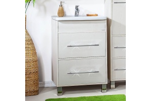 Мебель для ванной Бриклаер Чили 60 светлая лиственница С - 3