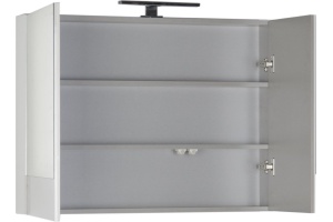 Зеркало-шкаф Aquanet Верона 90 белый - 3