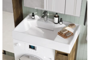 Комплект мебели Aquaton Лондри 20 светлое дерево - 3