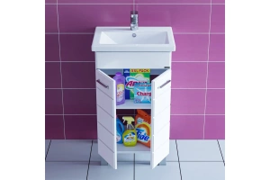 Тумба для комплекта СанТа Омега 50 белый - 3