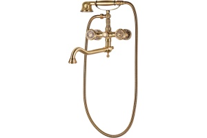 Смеситель для ванны Bronze de Luxe Royal бронза (10119D) - 2