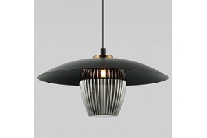 Подвесной светильник Eurosvet Kamari 50259/1 черный/дымчатый - 2