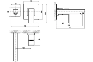 Смеситель для раковины Rav Slezak Loira золото - 2