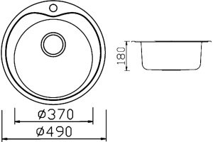 Мойка кухонная Seaman Eco Wien SWT-490 - 2