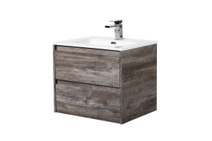 Тумба с раковиной BelBagno Kraft 70 темное дерево - 2