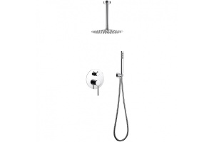 Душевая система Abber Emotion хром
