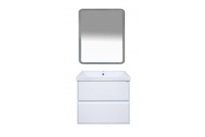 Тумба под раковину Misty Алиса 50 белый - 2